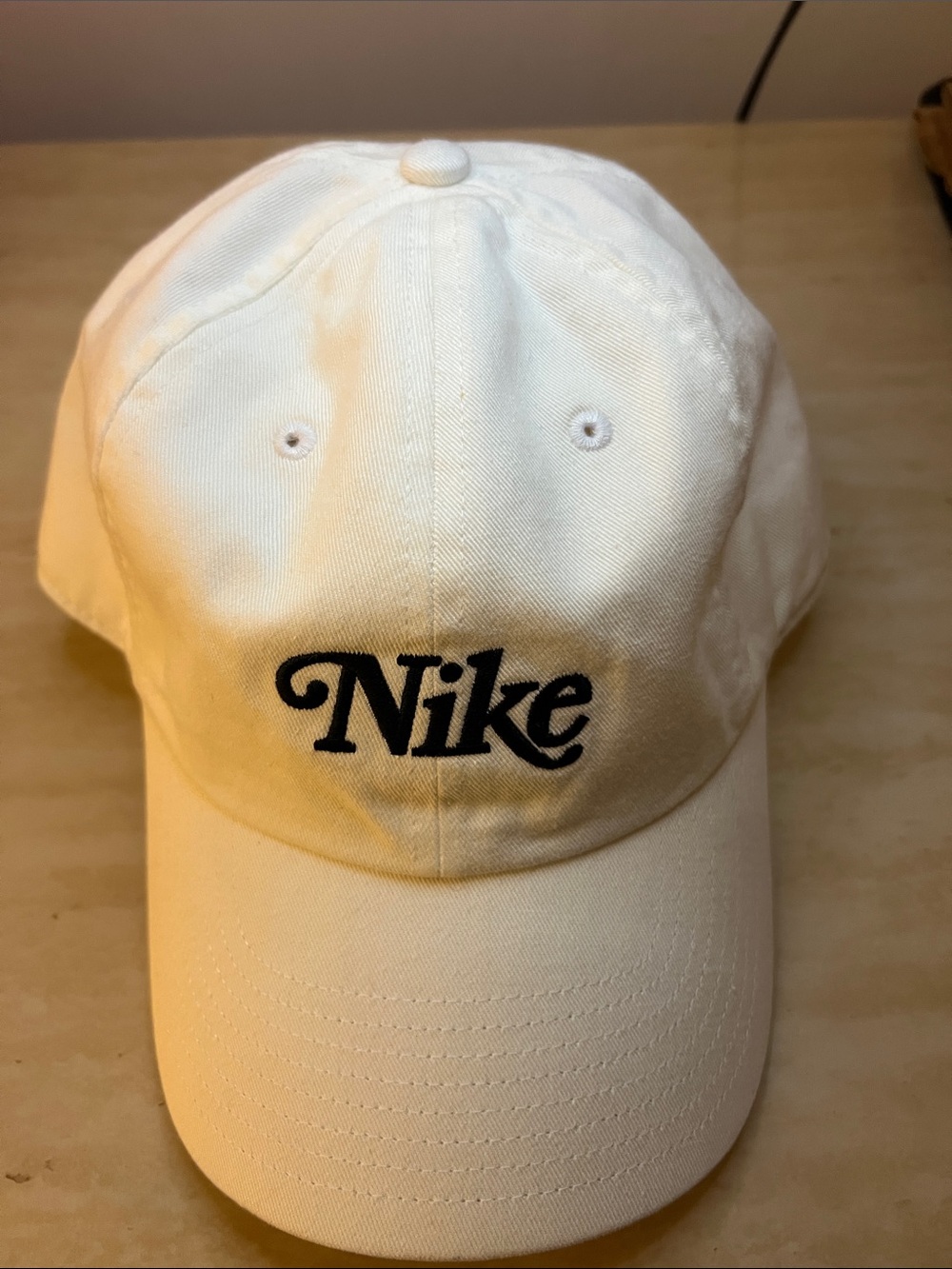 Nike Cap with Black Script Logo